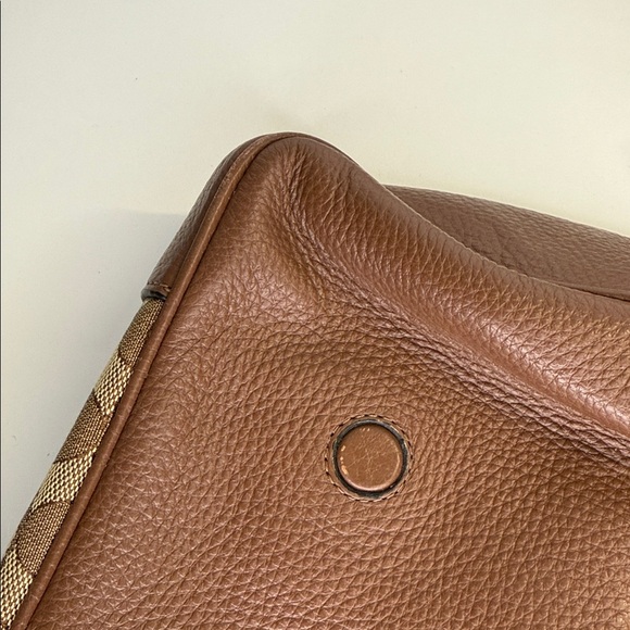 Coach C9366 Thompson Small map bag Jacquard varsity strip leather messenger - Picture 12 of 15